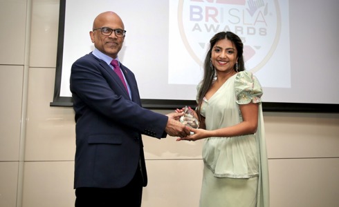 Kandyan Dancers Co. celebrates BRISLA win for Dilini Seneviratne