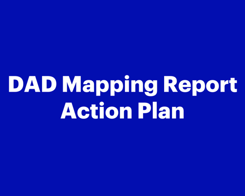 DAD Mapping Report Action Plan