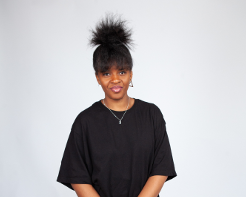 Young woman smiling at the camera