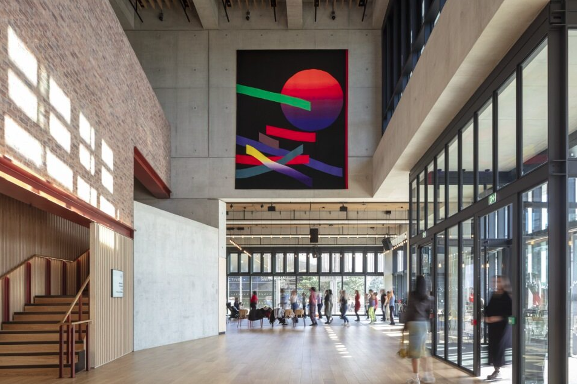 Free lunchtime dance class on The Dance Floor at Sadler’s Wells East, image credit Nick Kane