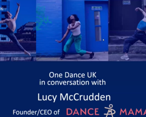 One Dance UK in conversation with Lucy McCrudden